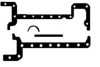 GLASER E30062-00 Gasket Set, wet sump